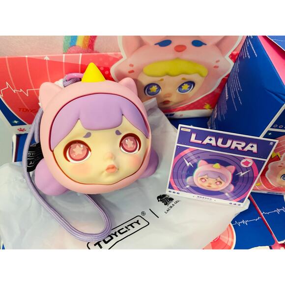 ToyCity x LAURA Animal Earphone Pack Blind Box “Unicorn” - Picture 2 of 3